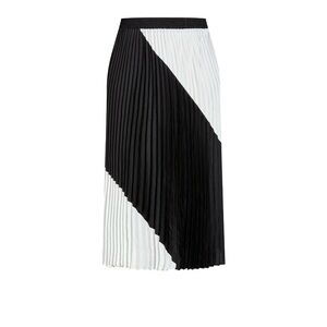 NWT - Refinity by City Chic - Crete Splice Skirt in Black & White - L (18/20)